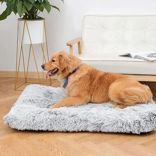 Orthopedic Plush Dog Bed – Ultra Soft, Anti-Slip, Large Pet Cushion for Ultimate Comfort