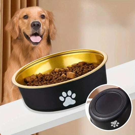 Durable Anti-Slip Stainless Steel Dog Bowl – Perfect for All Breeds!