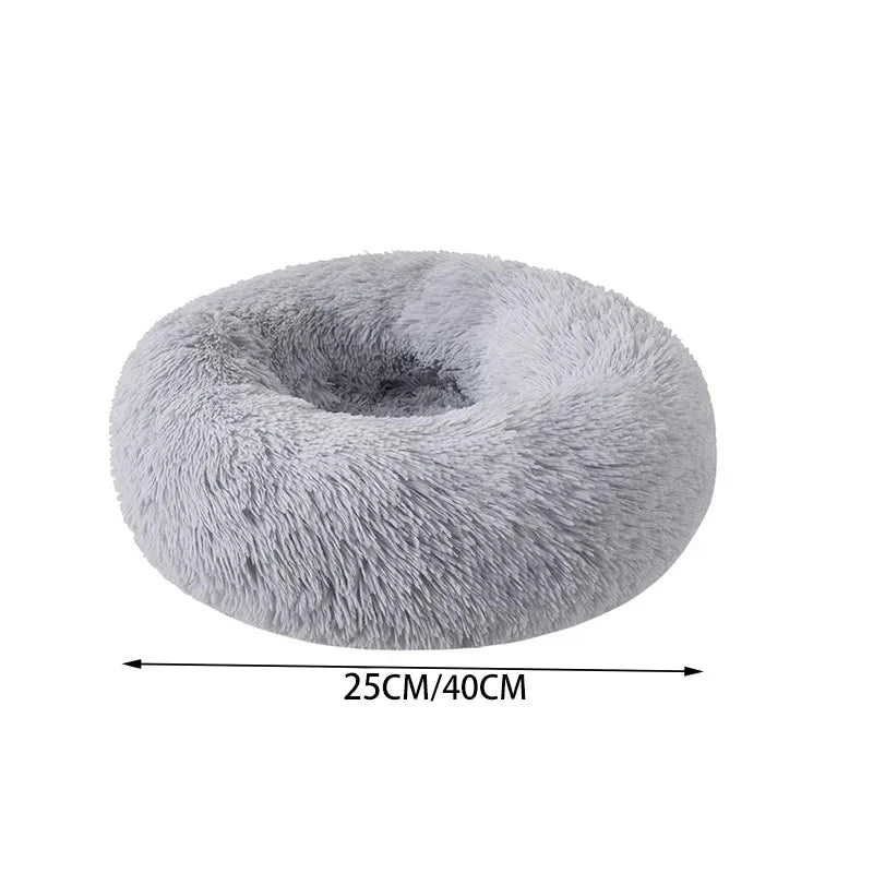 Ultra-Soft Plush Cat Nest – Cozy & Washable Pet Bed for Small Dogs & Kittens