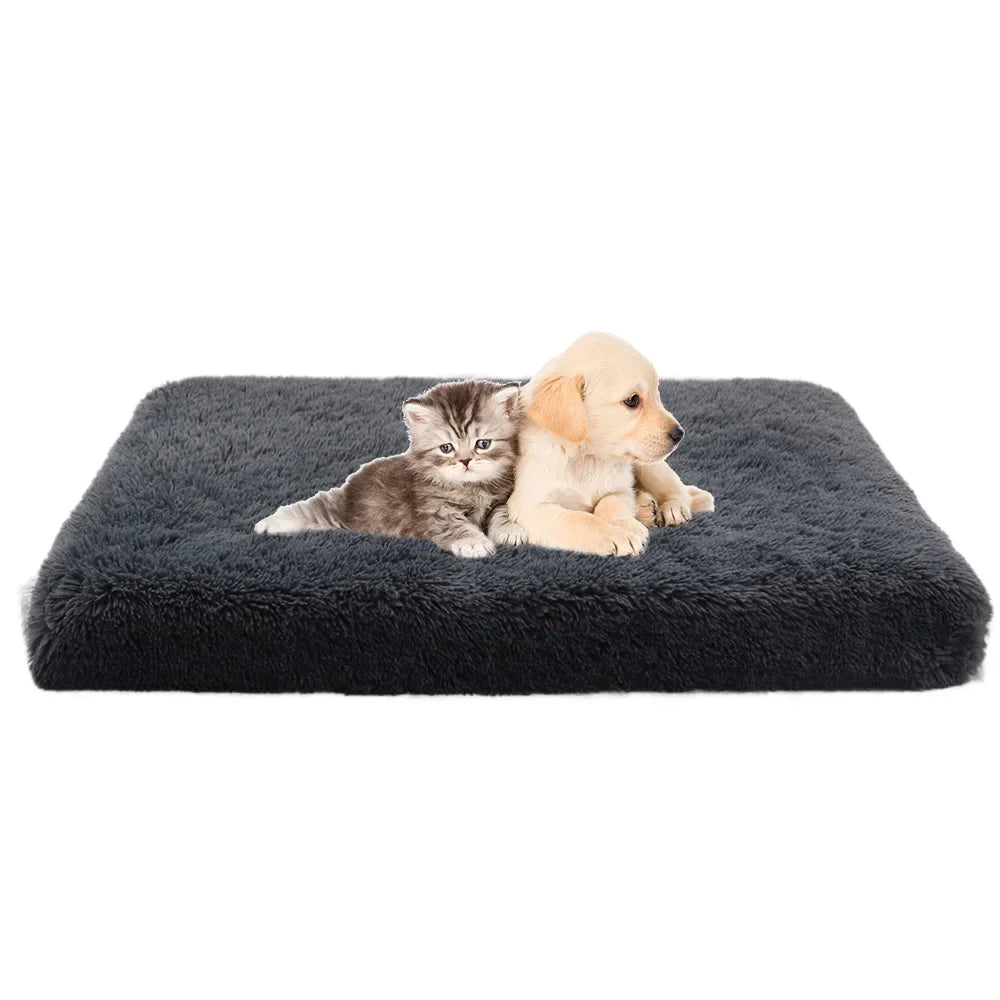 Orthopedic Plush Dog Bed – Ultra Soft, Anti-Slip, Large Pet Cushion for Ultimate Comfort